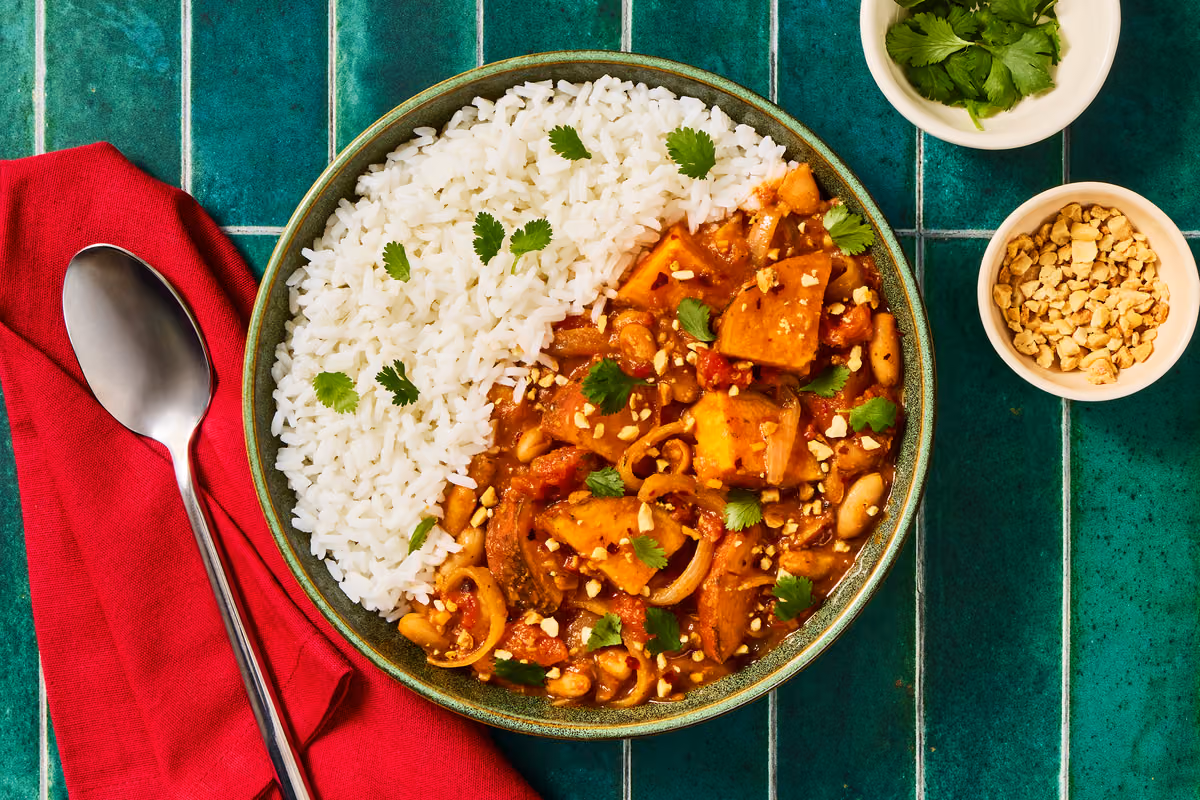 Gambian-Style Spiced Peanut Stew