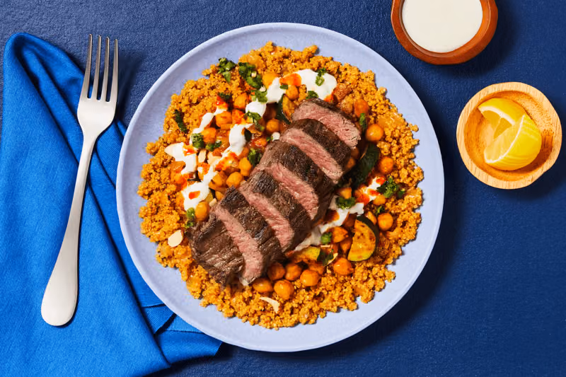 Ranch Steak, Apricot & Chickpea Tagine