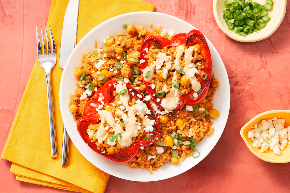 Tunisian Stuffed Peppers
