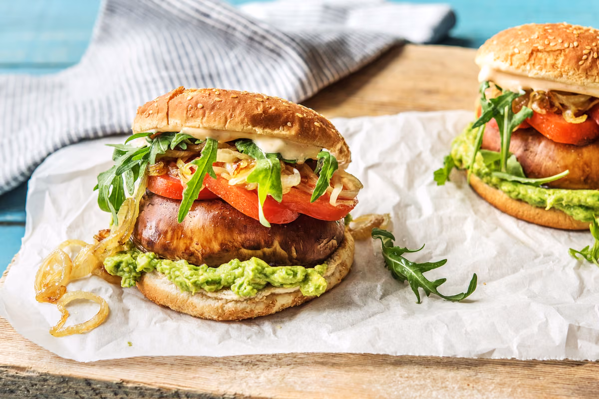 Mega Mushroom Burgers