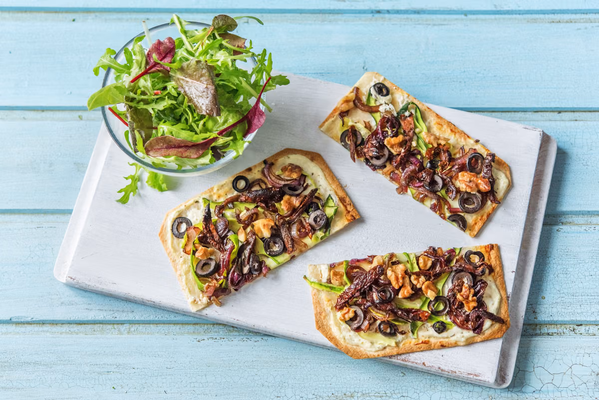 Zucchini Flatbreads