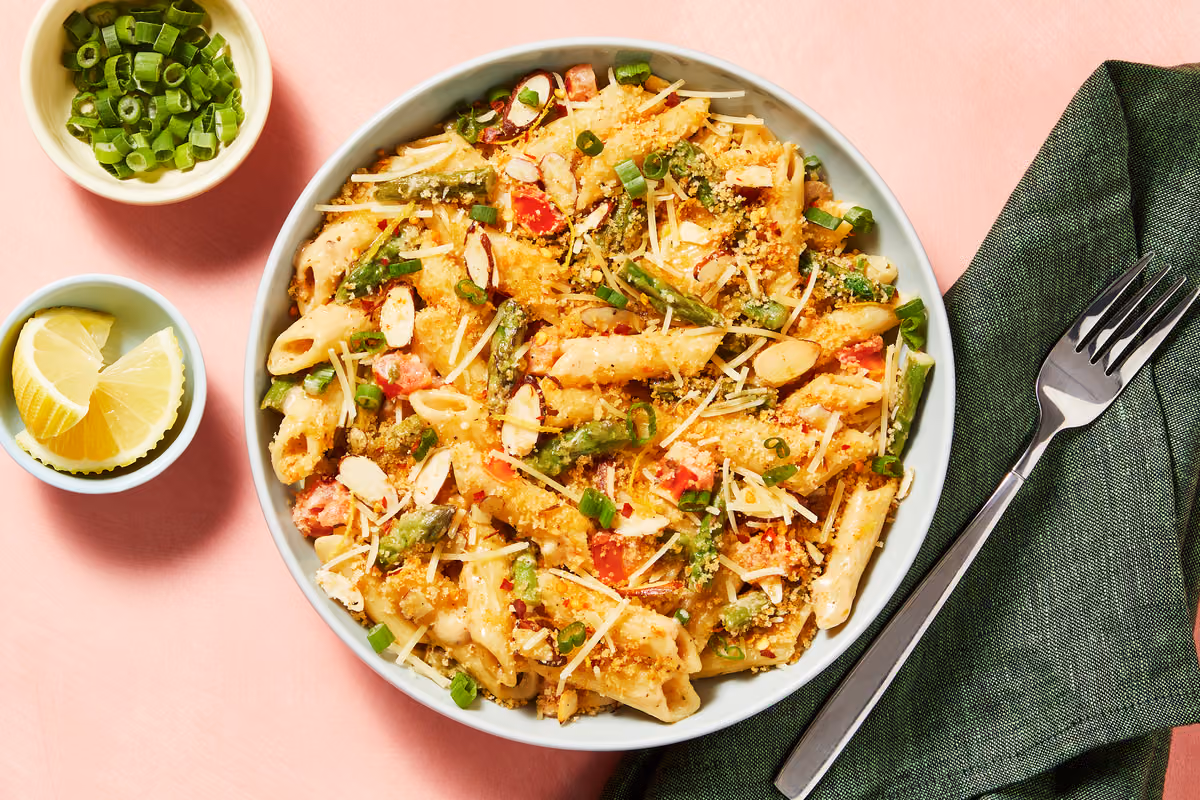Shrimp Penne Rustica with a Kick