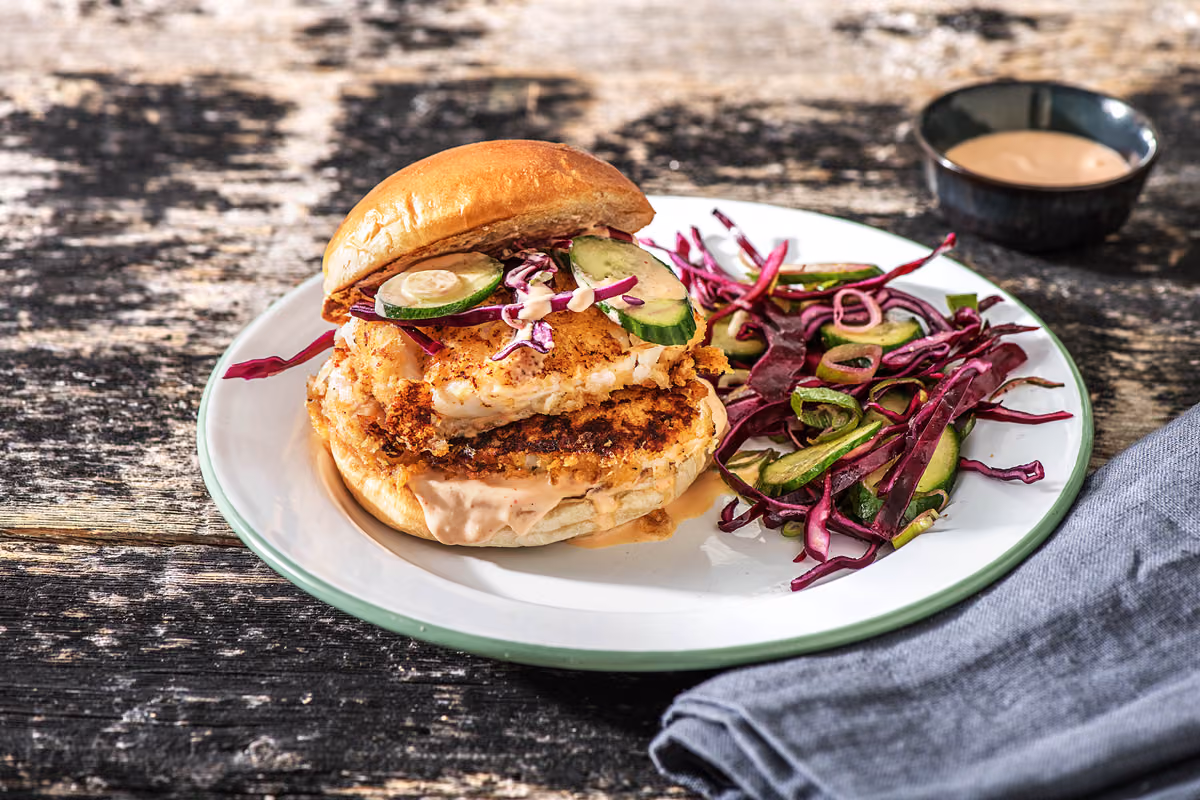 Fried Tilapia Sandwiches