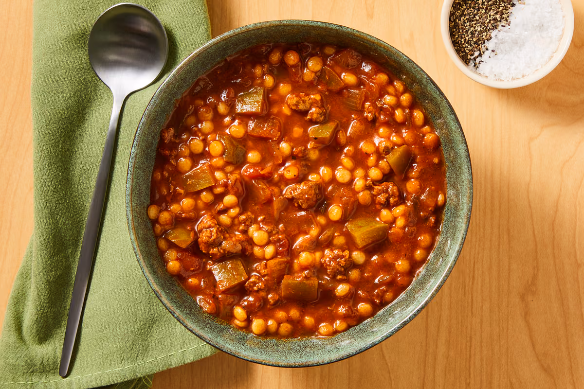 One-Pot Turkey Stuffed Bell Pepper Soup