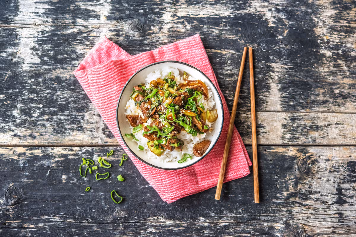 Sesame Teriyaki Beef