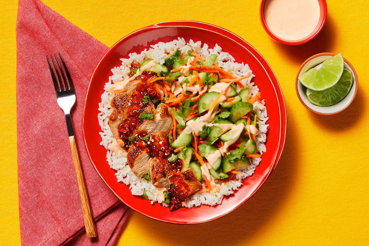 Vietnamese Chicken Bowls