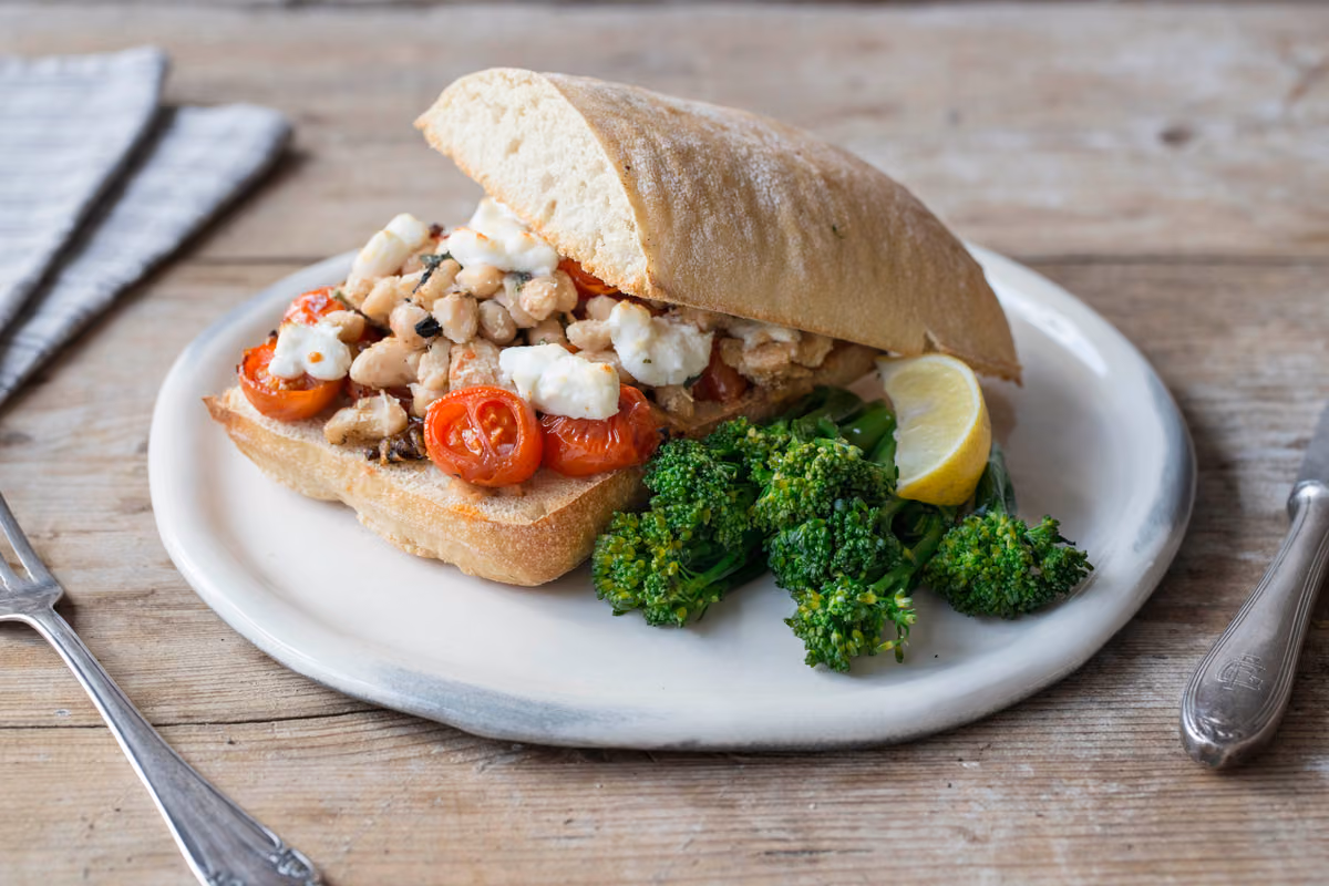 Cannellini Bean Toasts