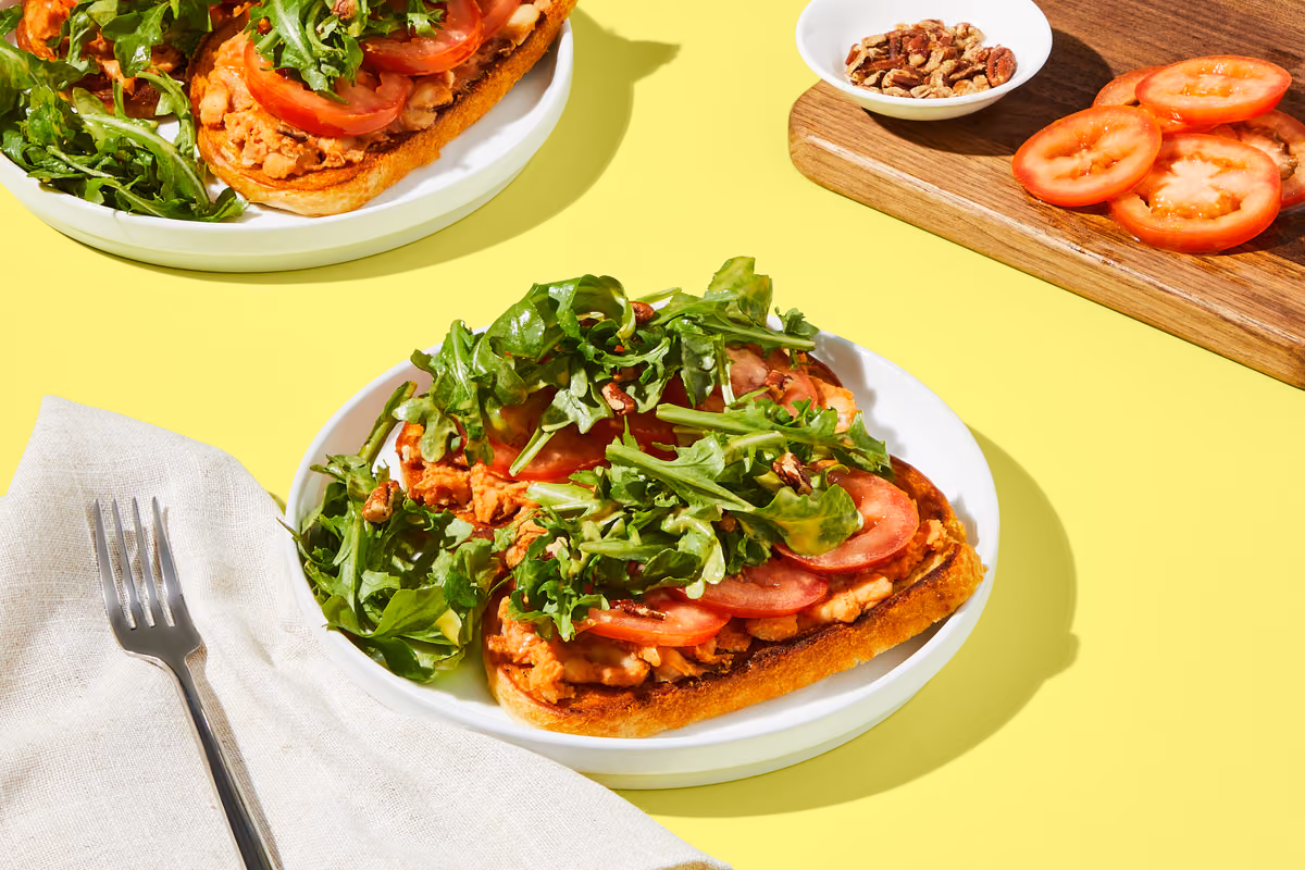Smoky White Bean Toasts
