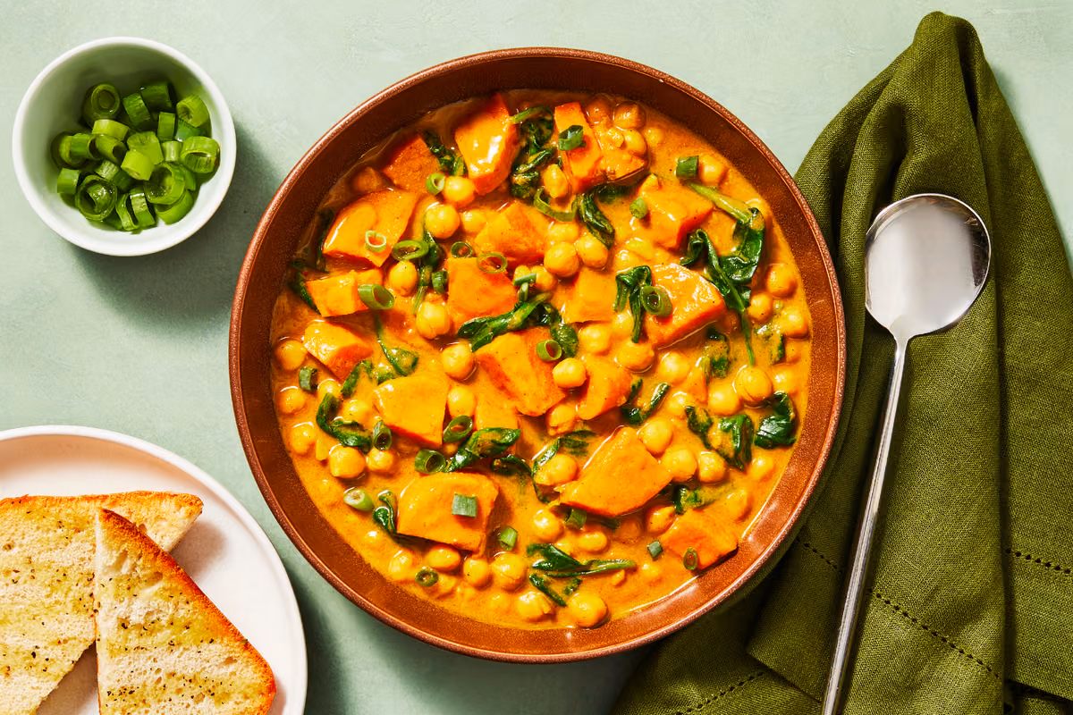 Vegan Chickpea Coconut Curry Stew