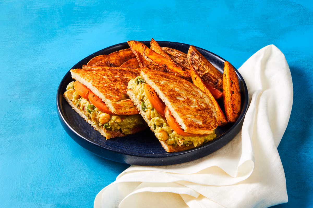 Vegan Chickpea Salad Sandos
