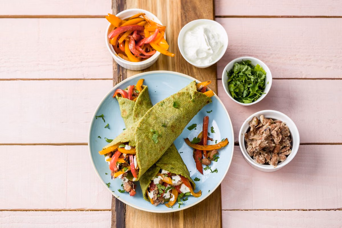 Roasted Pepper Fajitas