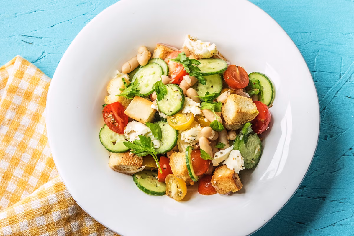 Cannellini Bean Panzanella