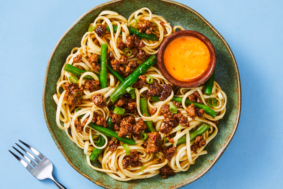 Firecracker Beef Ramen Stir-Fry