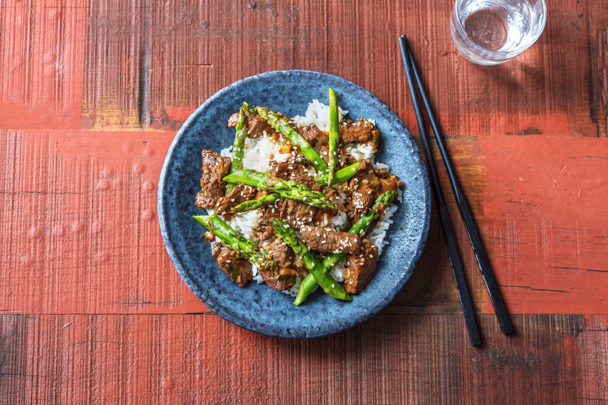 Ginger Beef Stir-Fry