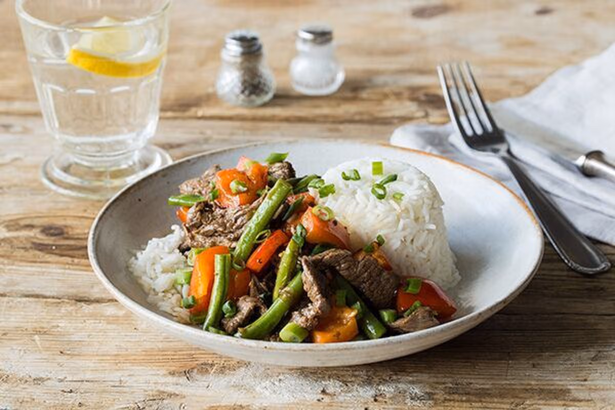 Lemongrass Beef Stir-Fry