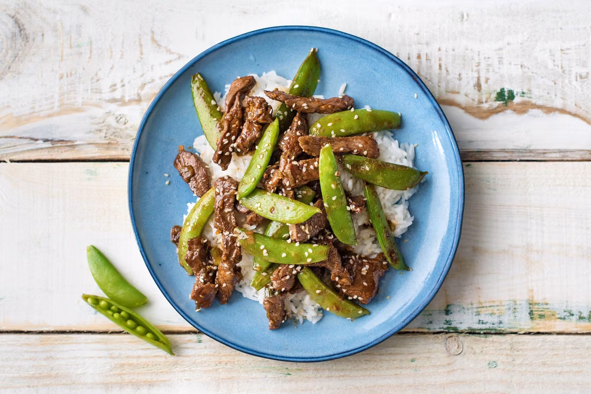 Sesame Beef Stir Fry