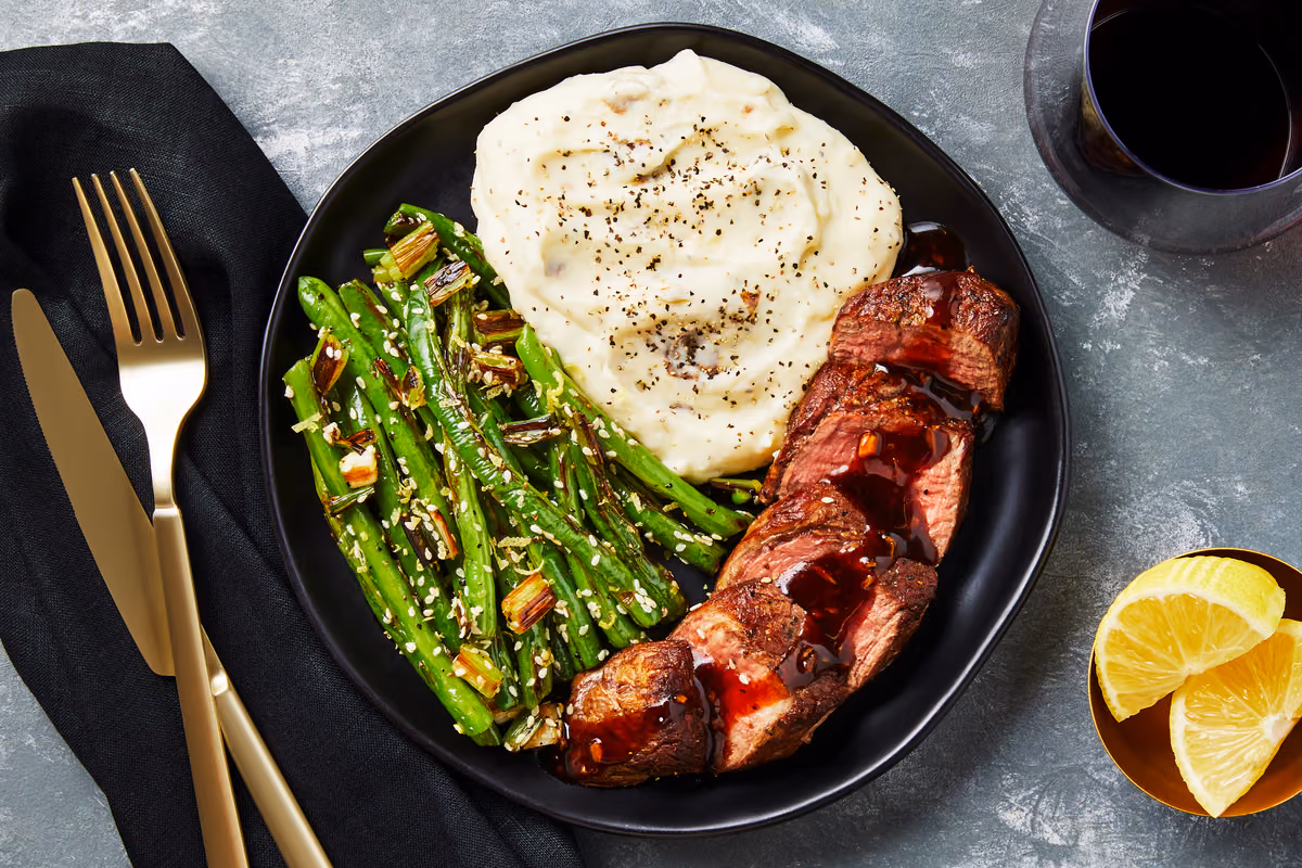 Soy Ginger Beef Tenderloin