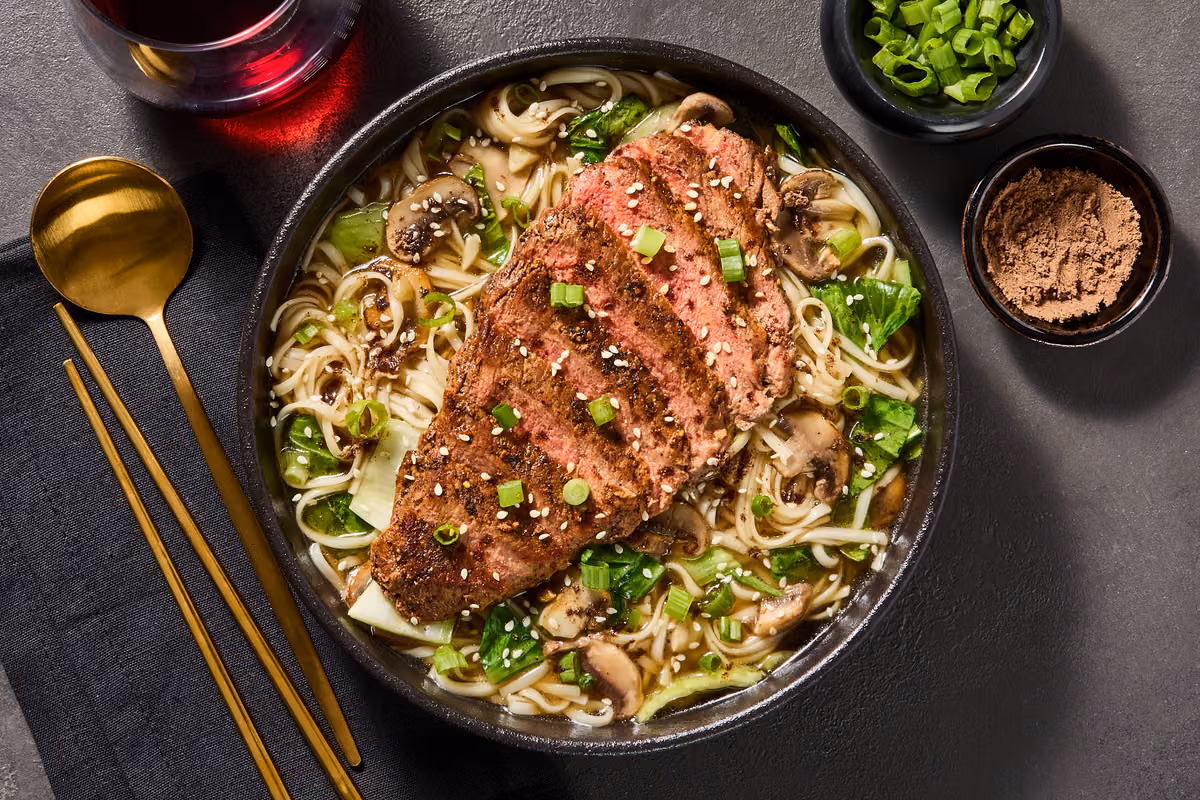 Truffled Beef Tenderloin Ramen