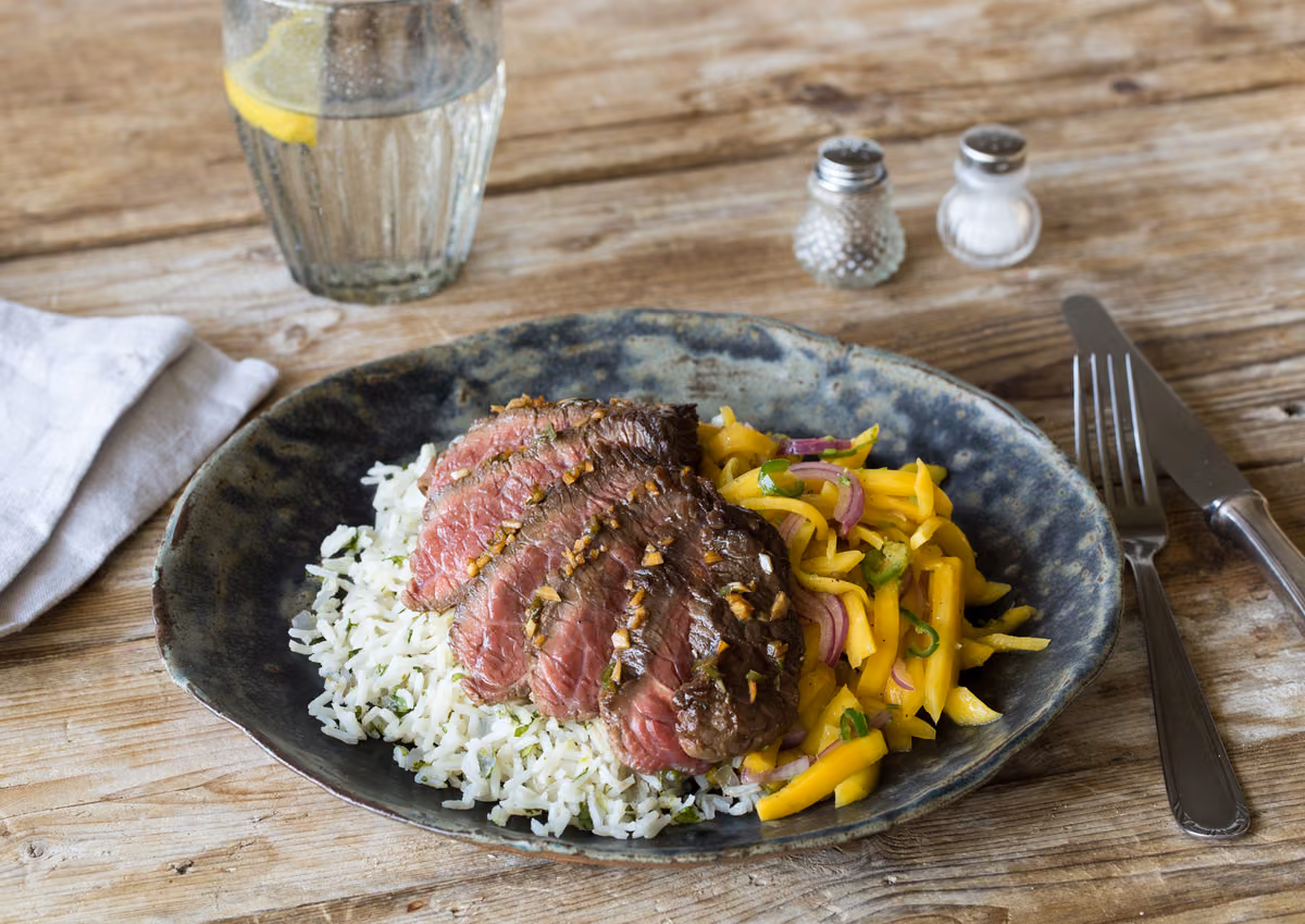 Seared Serrano Steak