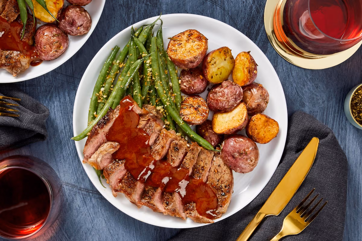 Sirloin and Tangy Steak Sauce