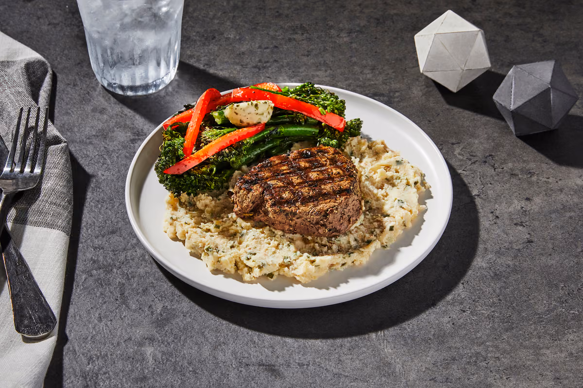 Peppercorn-Spiced Filet Mignon