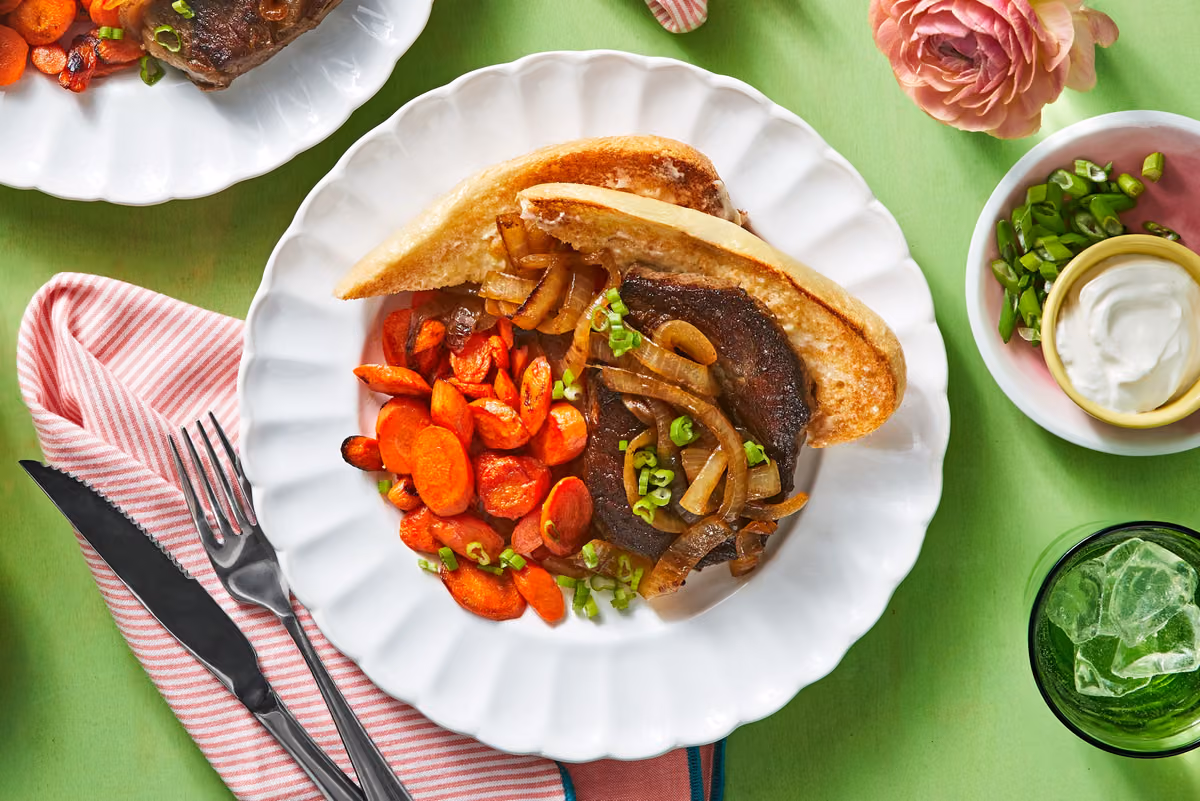 Sirloin and Horseradish Cream Sauce
