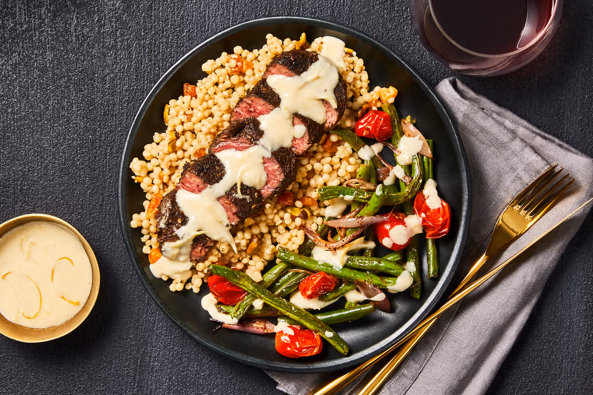 Za'atar-Crusted Beef Tenderloin