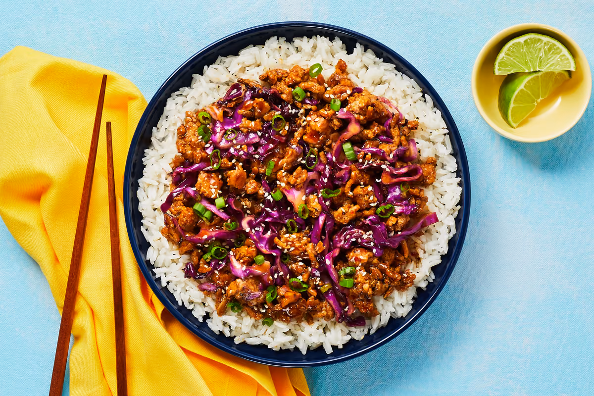 Moo Shu Pork Bowls