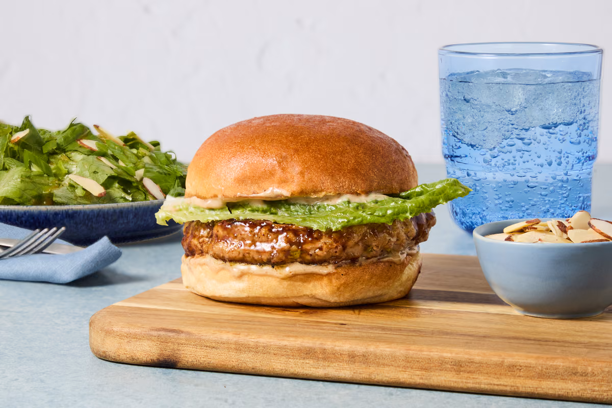 Sweet Umami Pork Burgers