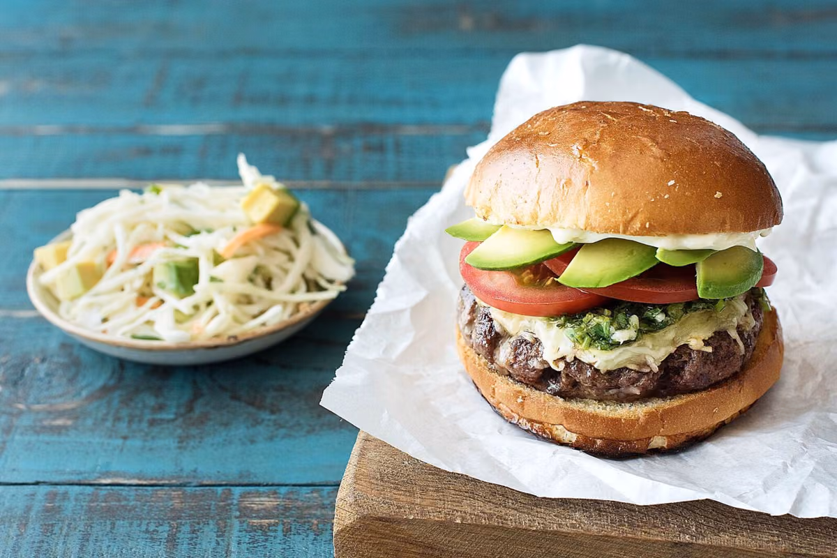 Chimichurri Burgers