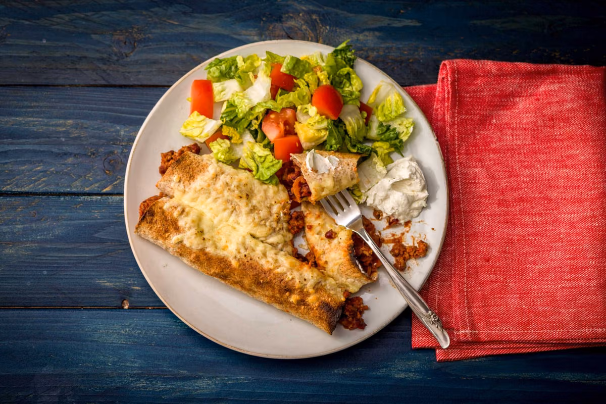 Cheesy Burrito Bake