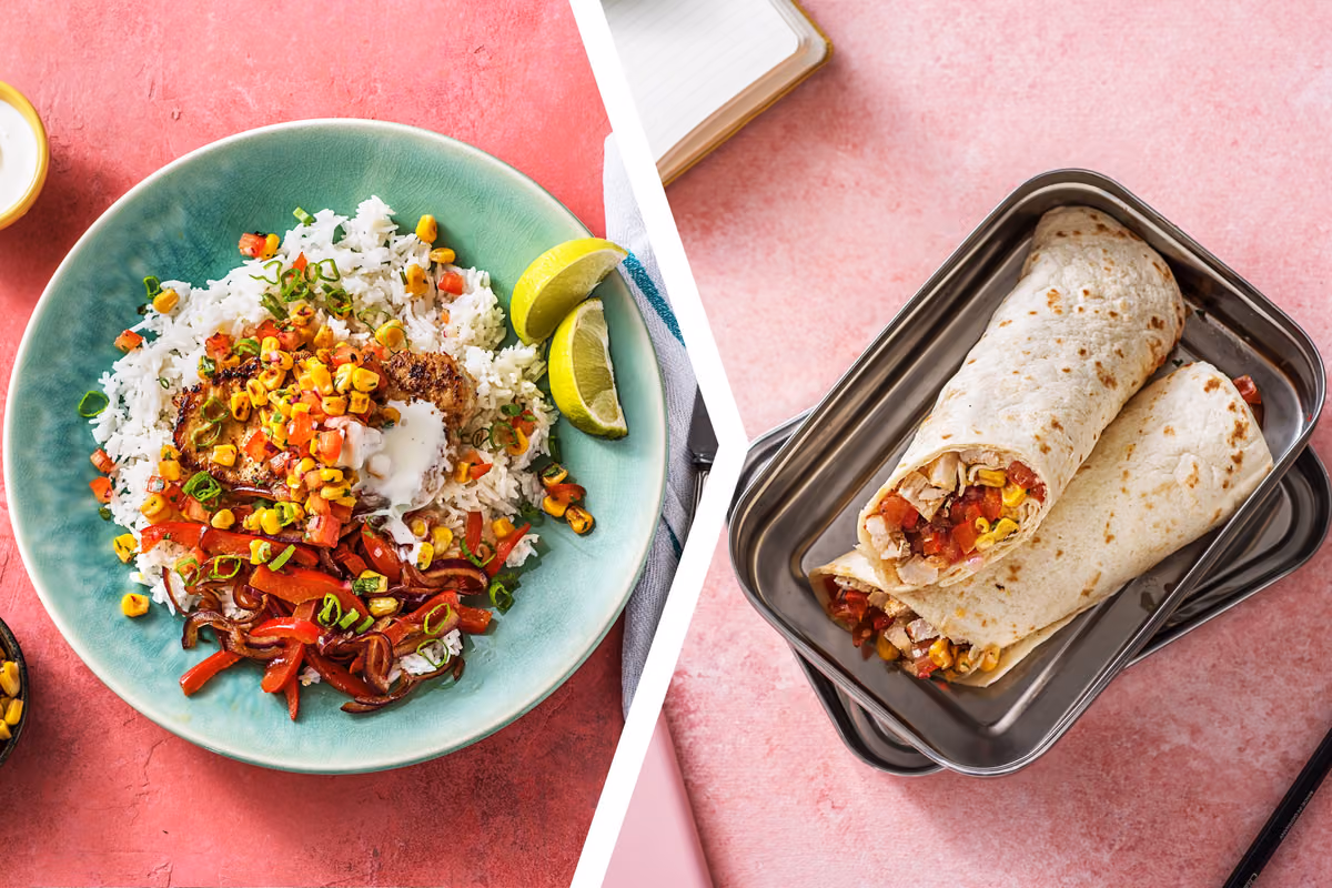 Pork and Corn Salsa Dinner