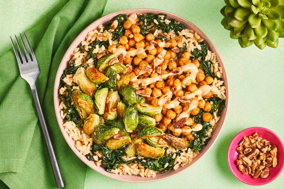 Cajun-Spiced Chickpea Power Bowls