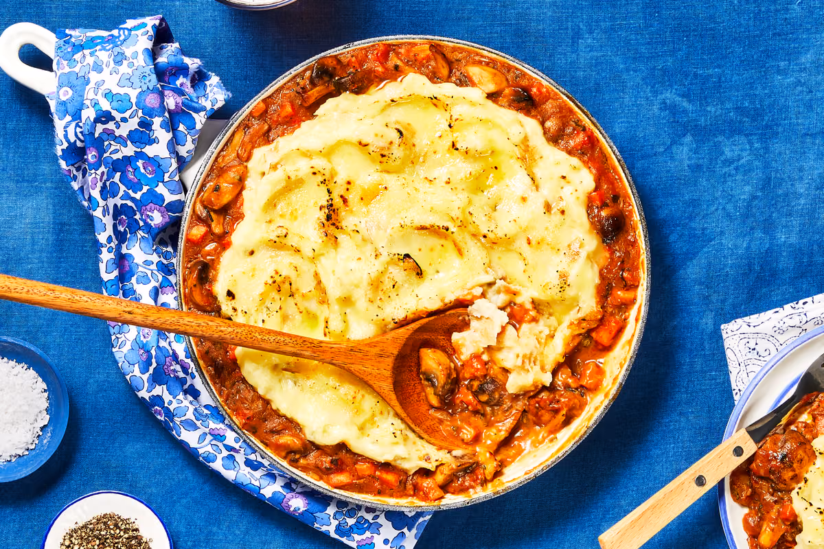 Beef & Mushroom Shepherd’s Pie