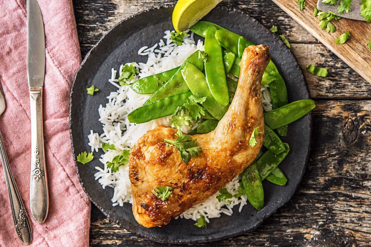 Honey Lemongrass Chicken Legs