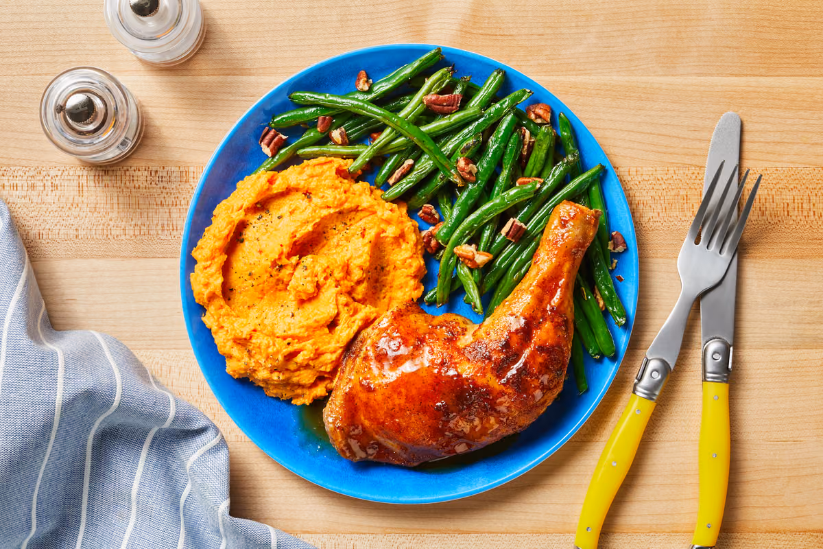 Maple Mustard Chicken Legs