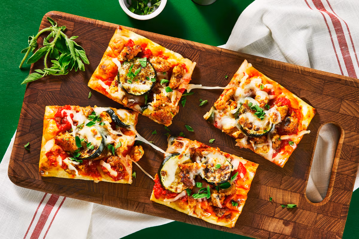 Chicken Sausage Flatbreads