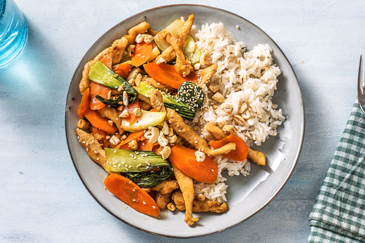 Cashew Chicken Stir-Fry