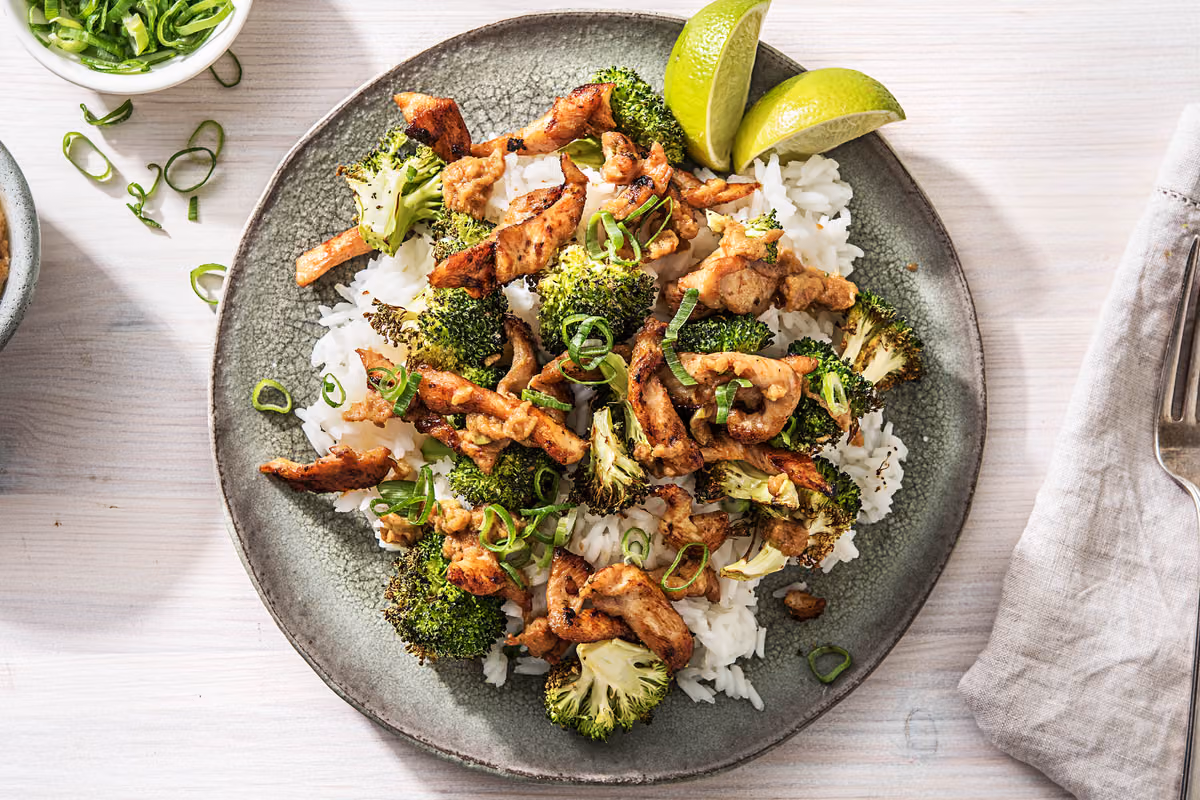 Satay Chicken Stir-Fry
