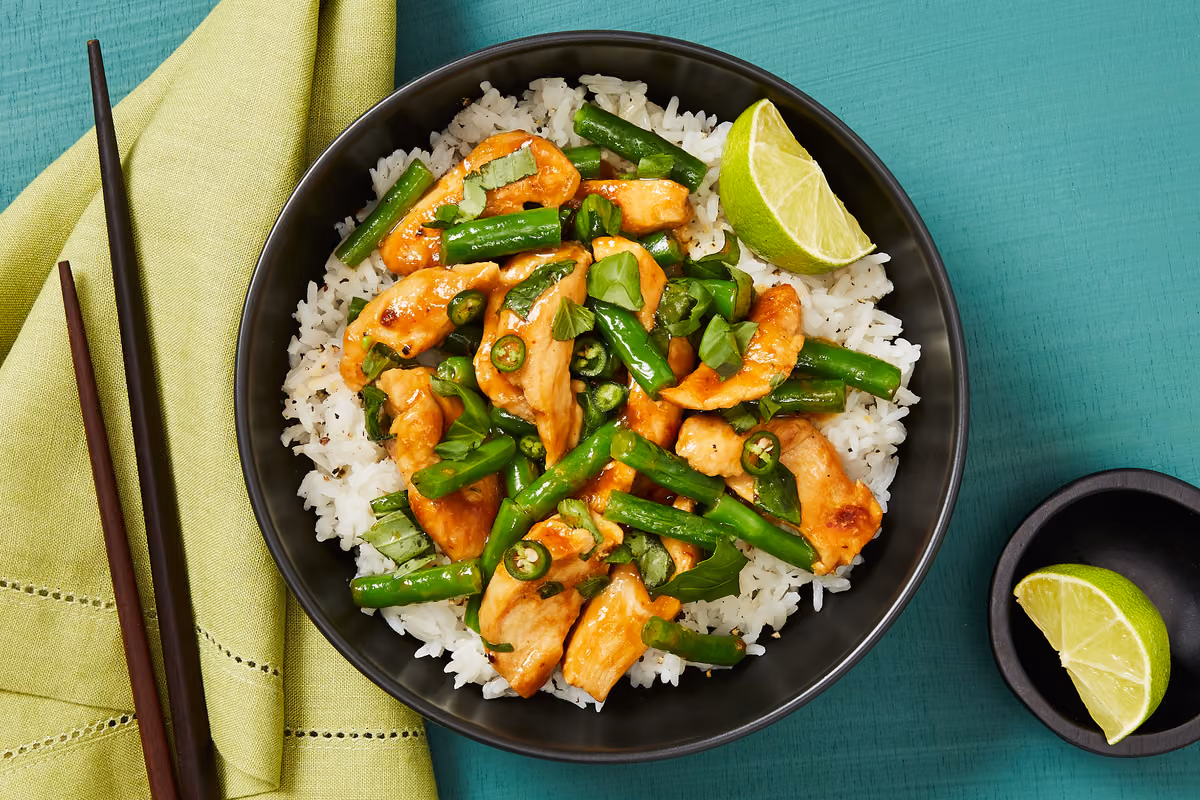 Thai Basil Chicken Stir-Fry