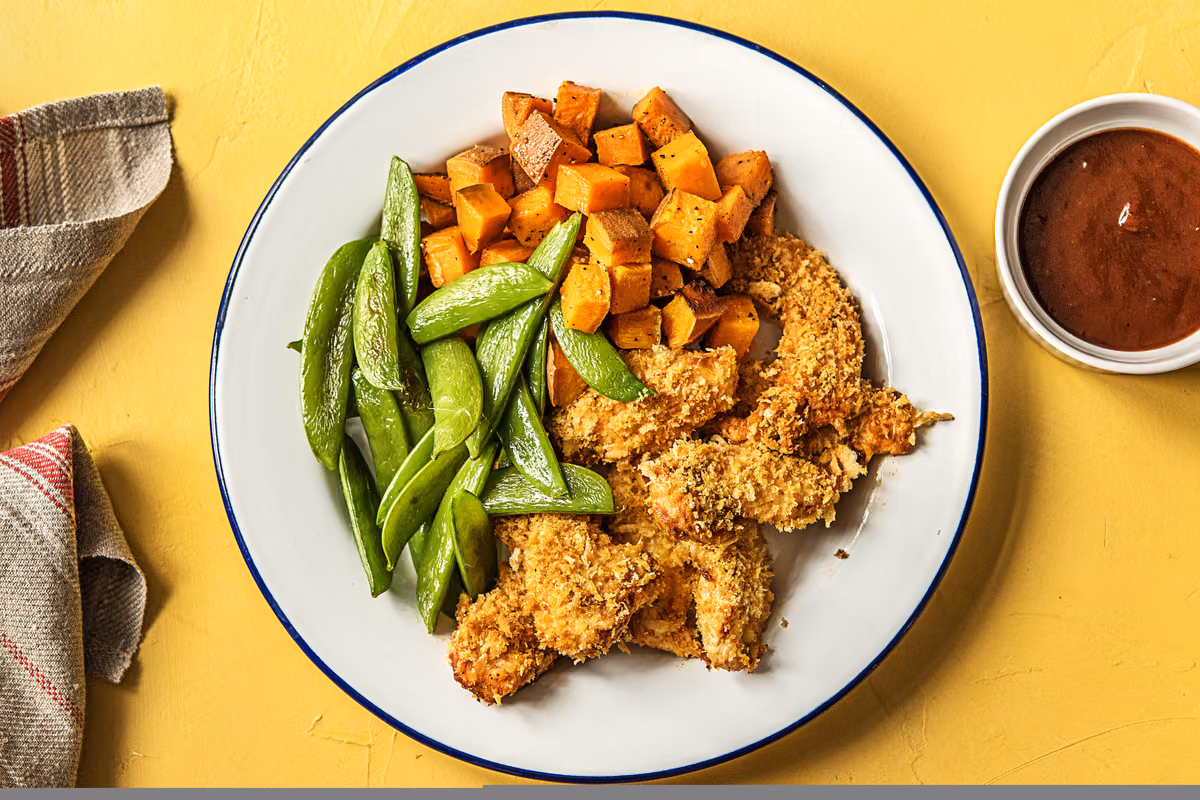 Crispy Barbecue Chicken Tenders