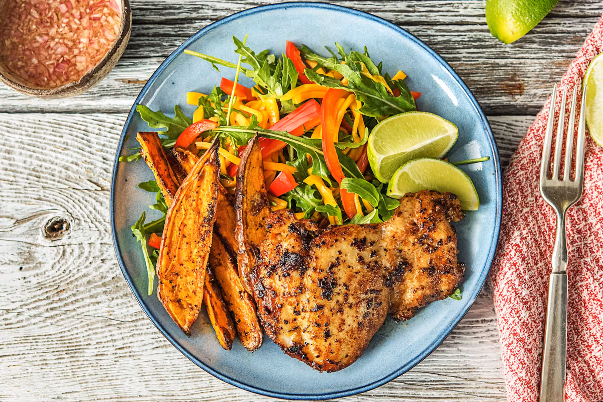 Jerk Chicken Thighs