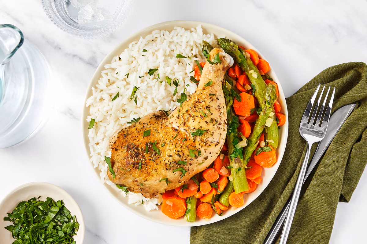 David Burtka’s Herb-Roasted Chicken Legs