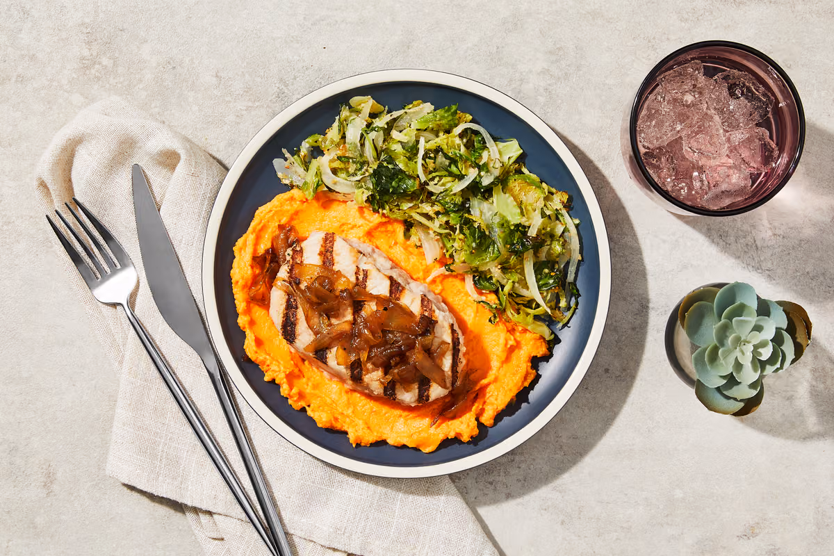 Grilled Chicken Breast & Butternut Mash
