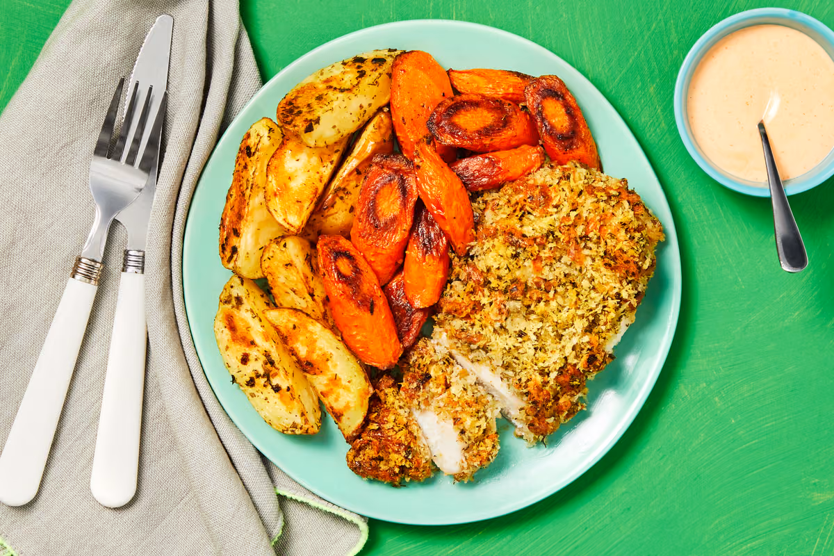 Monterey Jack Un-Fried Chicken