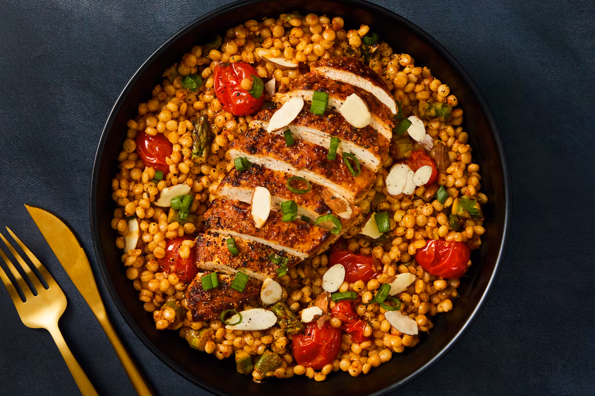 Romesco Organic Chicken & Pearl Couscous