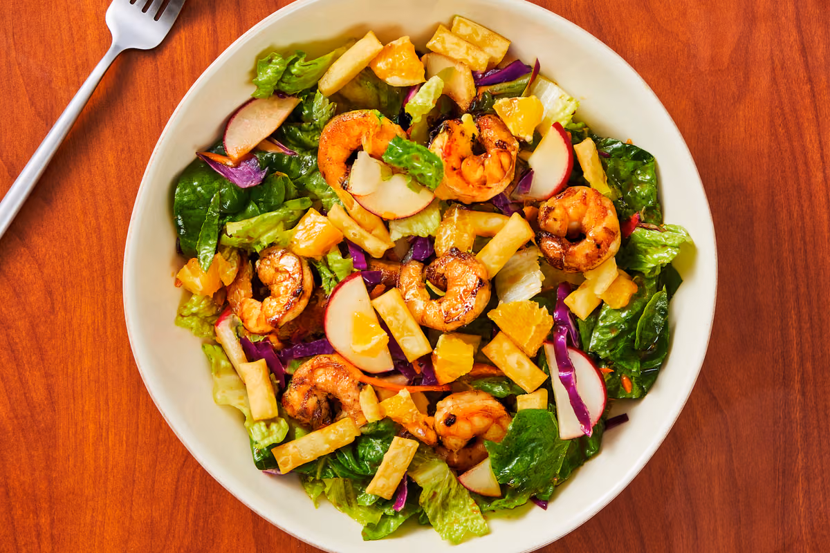 Chinese-Style Chopped Shrimp Salad