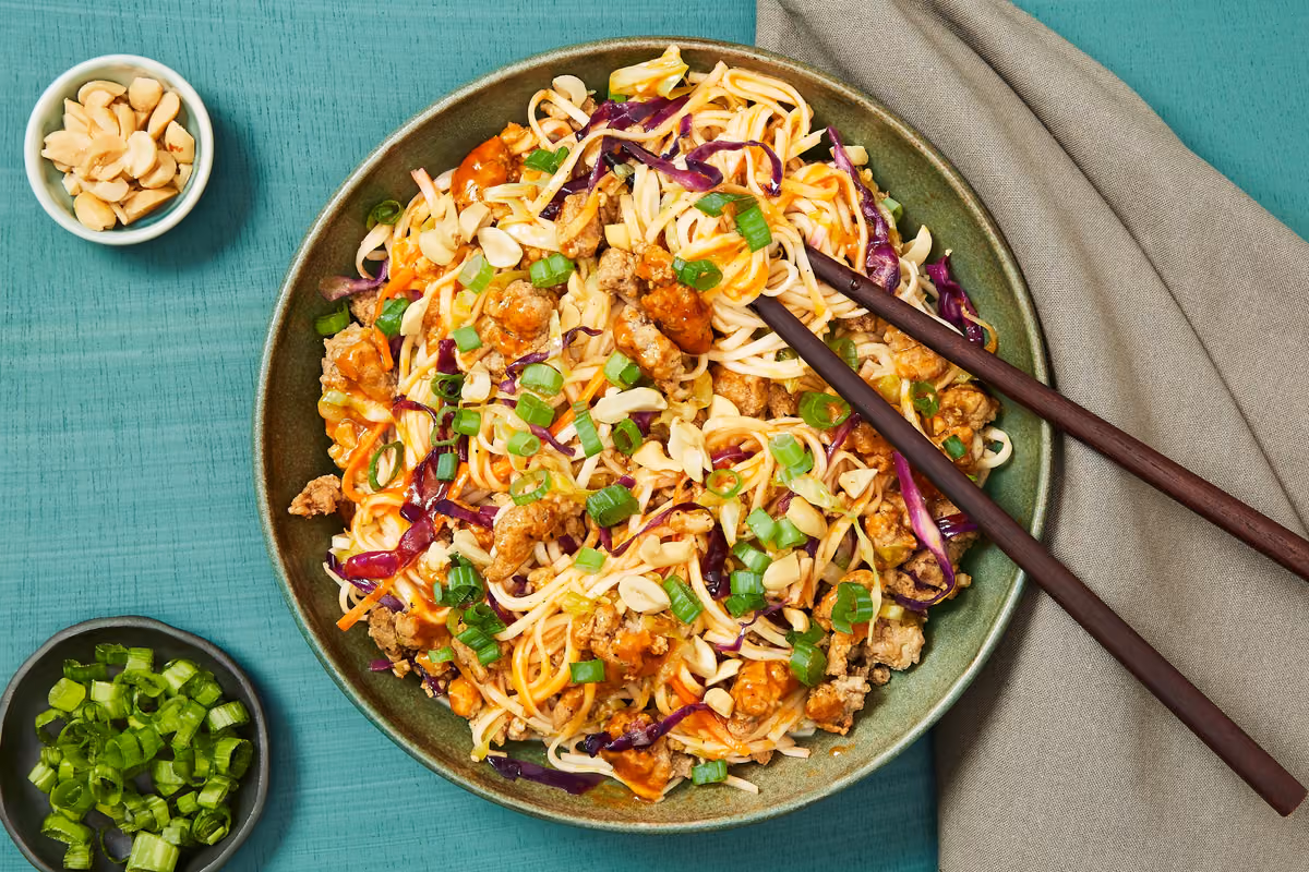 Sesame Szechuan Pork Noodles