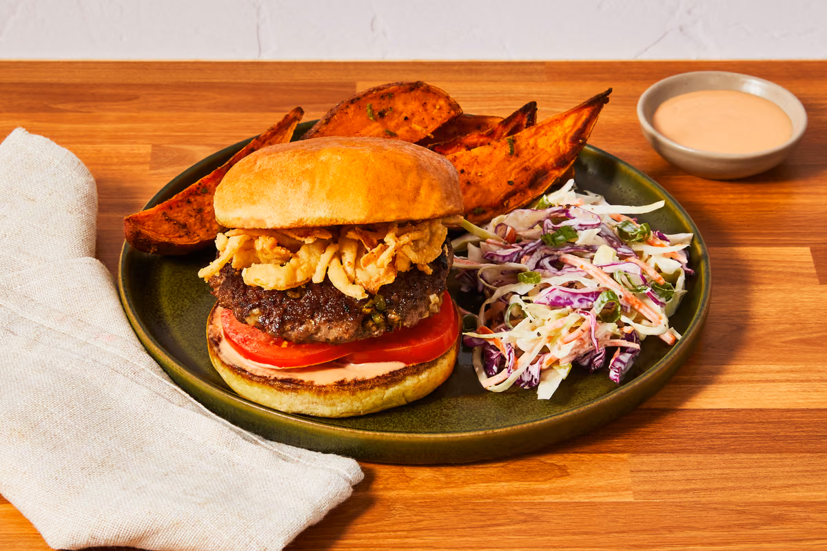 Cuban Frita-Style Burger
