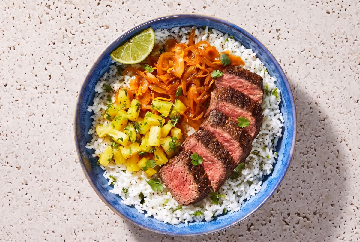 Cuban-Spiced Rib-Eye Steak